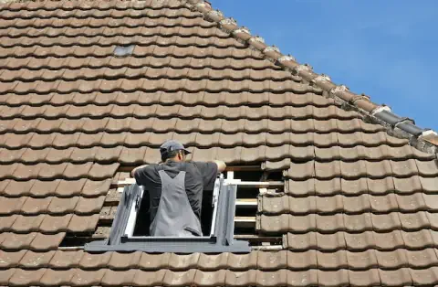 Pose de velux à Archiac